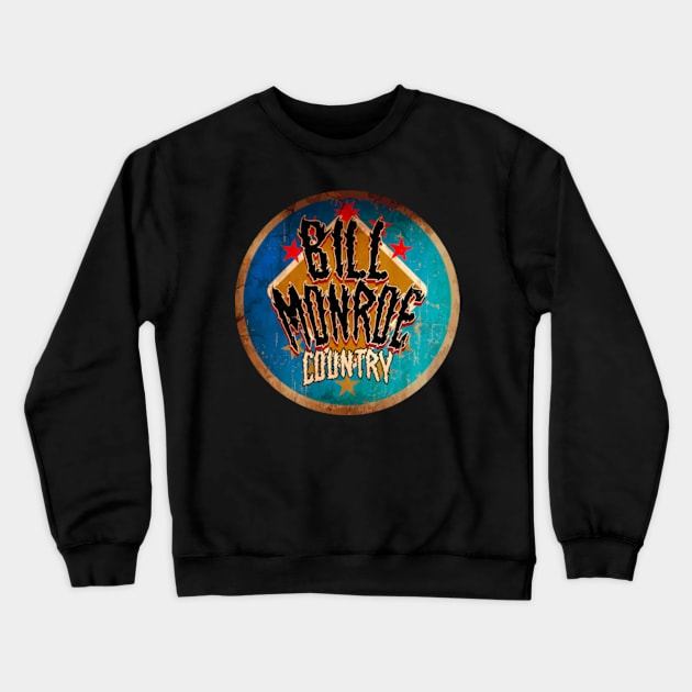 Bill Monroe Crewneck Sweatshirt by Kokogemedia Apparelshop